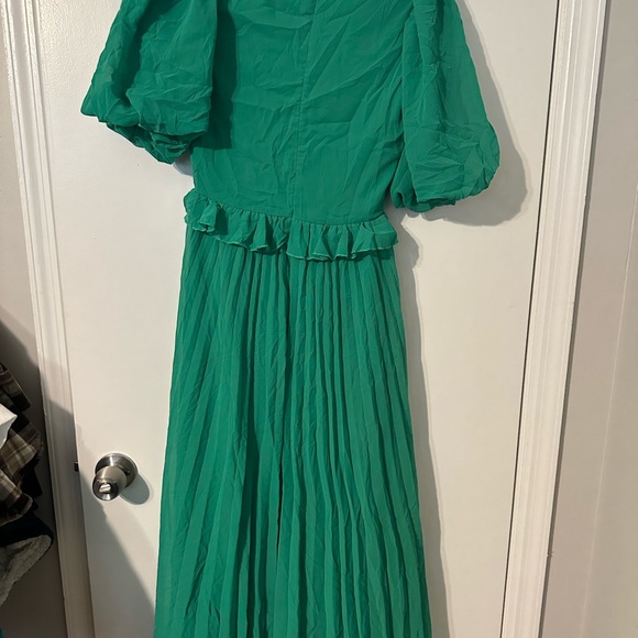 ASOS Emerald Dress New without tags - Picture 3 of 4